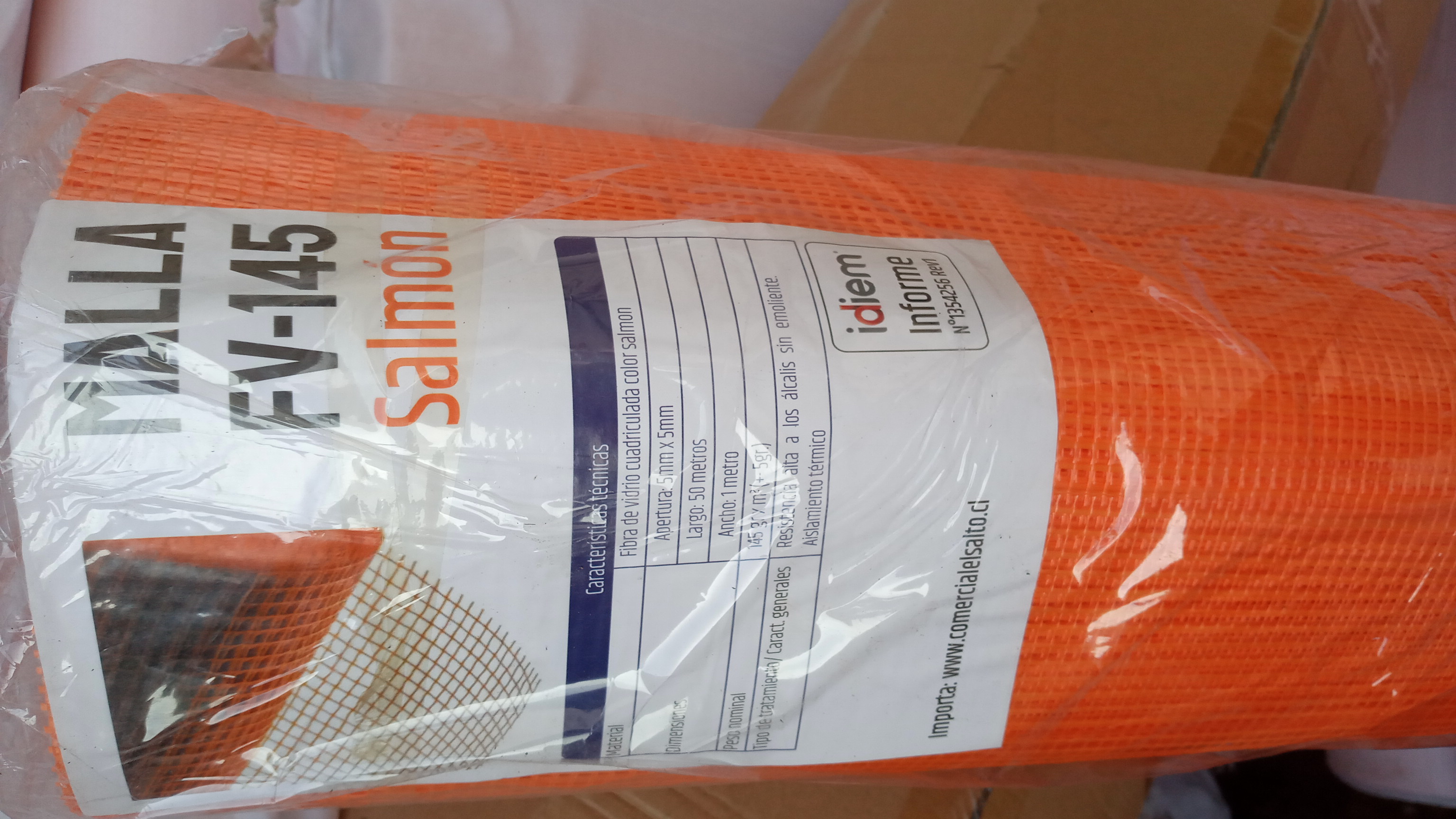 MALLA FIBRA DE VIDRIO EIFS 145GR/M2