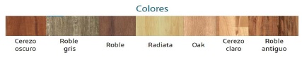 COLORES DISPONIBLES